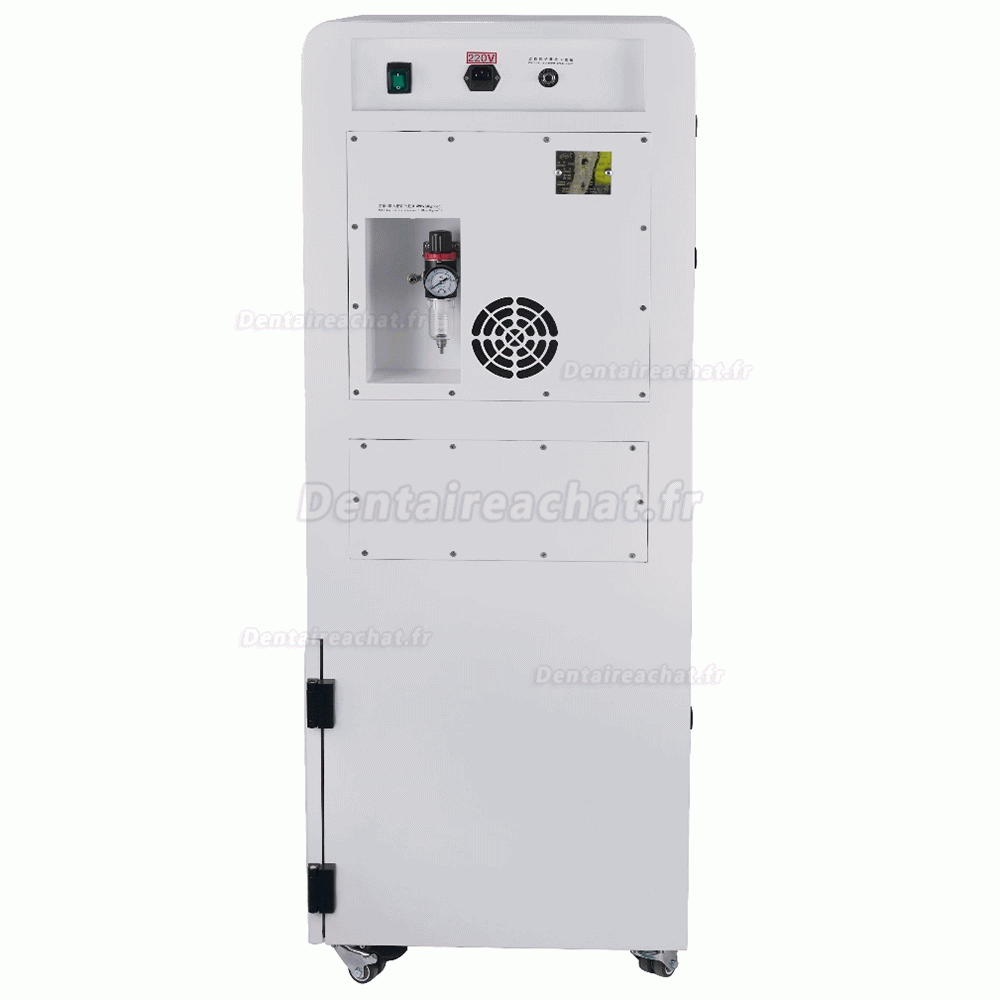Taille-plâtres dentaire à sec Srefo R-809 avec système d'aspiration de poussière à haute pression négative intégré